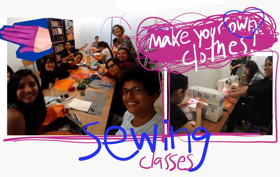 up-cycling SEWING workshops