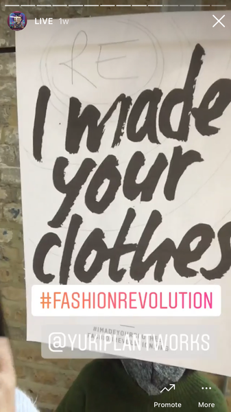 Fashion Revolution week