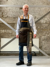 Load image into Gallery viewer, apron designed collaboration artist designers makers weaving original garments