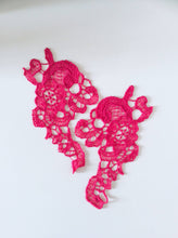 Load image into Gallery viewer, patches 3  embroidery iron on product colorful rework pink