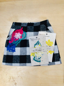 skirt patches mixed color iron on collage 