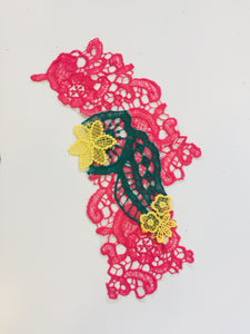 Mixed colorful patches to iron on and rework your clothes. Medium size